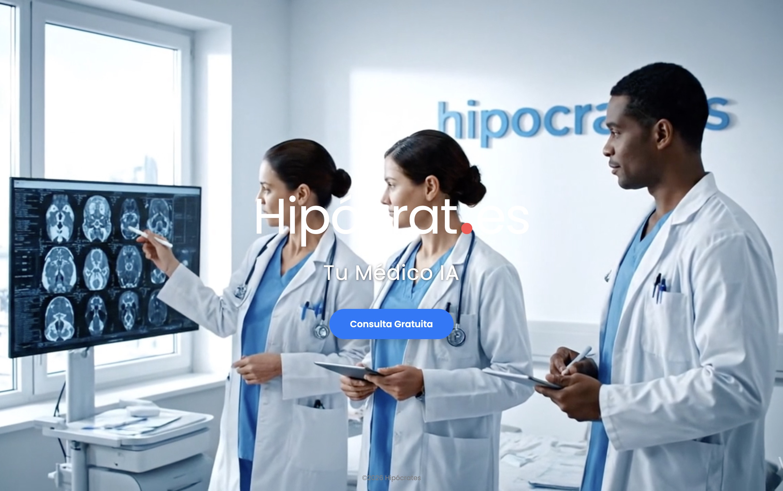 Hipócrates — AI medical assistant web platform